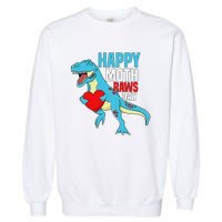 Happy Mother's Day Son For Mommy Rawr Trex Dino Garment-Dyed Sweatshirt