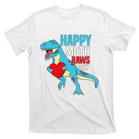 Happy Mother's Day Son For Mommy Rawr Trex Dino T-Shirt