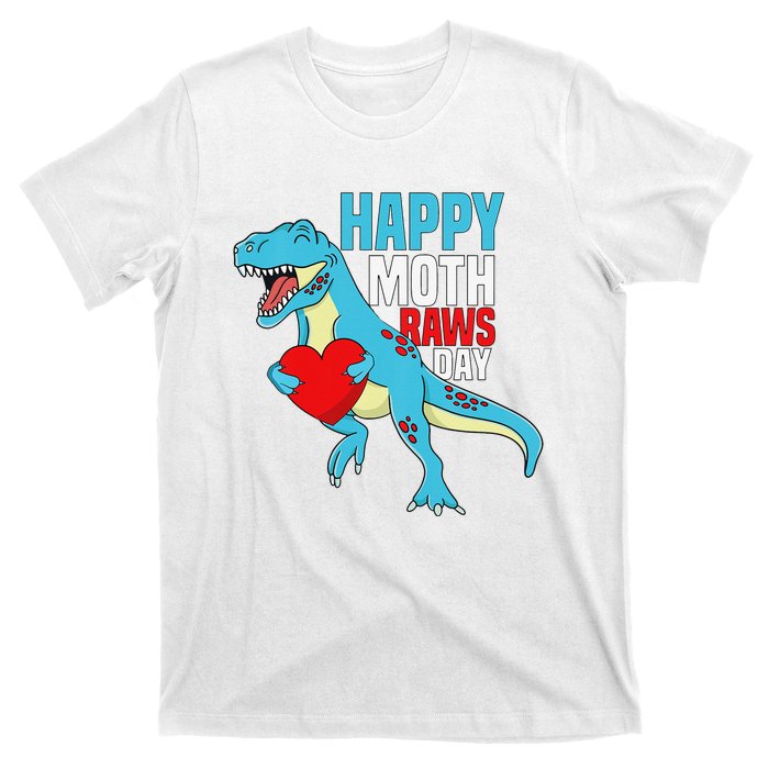 Happy Mother's Day Son For Mommy Rawr Trex Dino T-Shirt