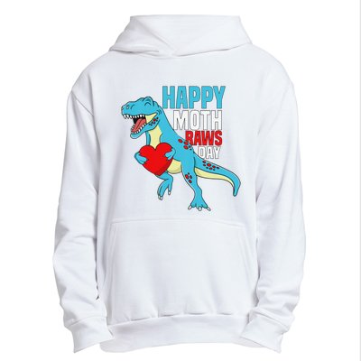 Happy Mother's Day Son For Mommy Rawr Trex Dino Urban Pullover Hoodie