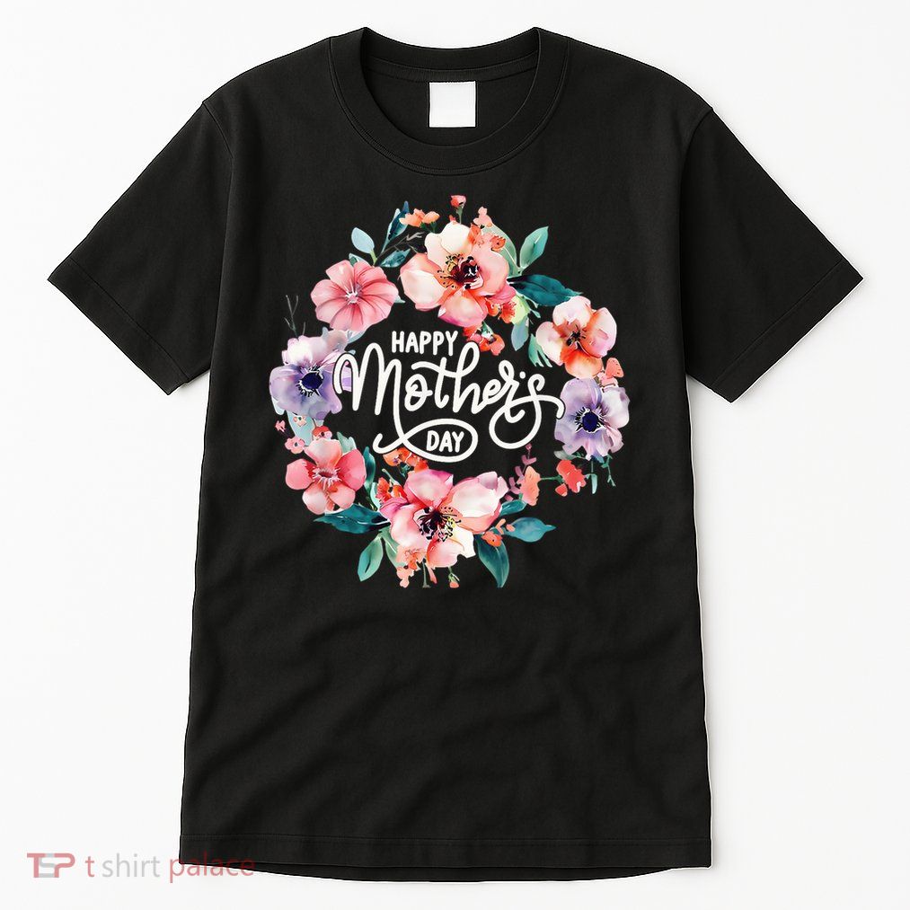 Happy Mothers Day Cute Floral Mom Grandma Tall T-Shirt