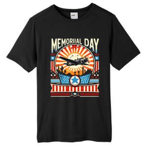 Happy Memorial Day 2024 Tall Fusion ChromaSoft Performance T-Shirt