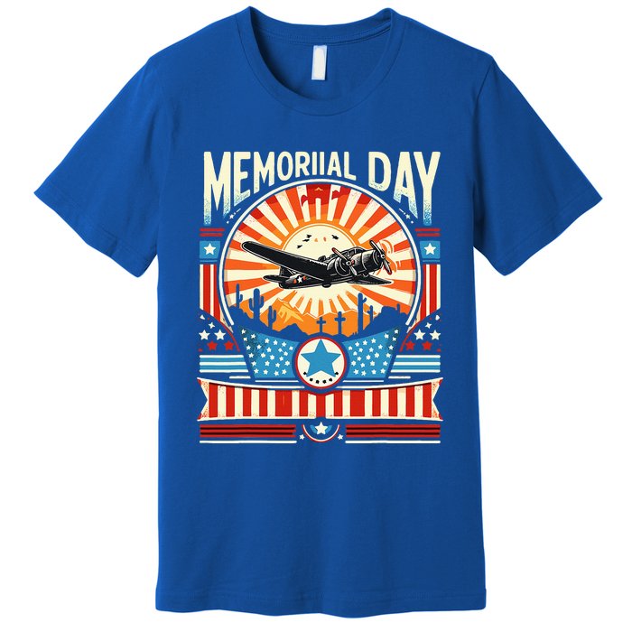 Happy Memorial Day 2024 Premium T-Shirt