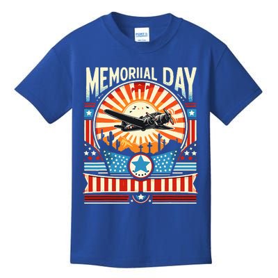 Happy Memorial Day 2024 Kids T-Shirt