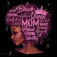 Happy MotherS Day Mom African American T-Shirt