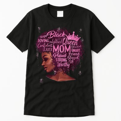 Happy MotherS Day Mom African American Tall T-Shirt