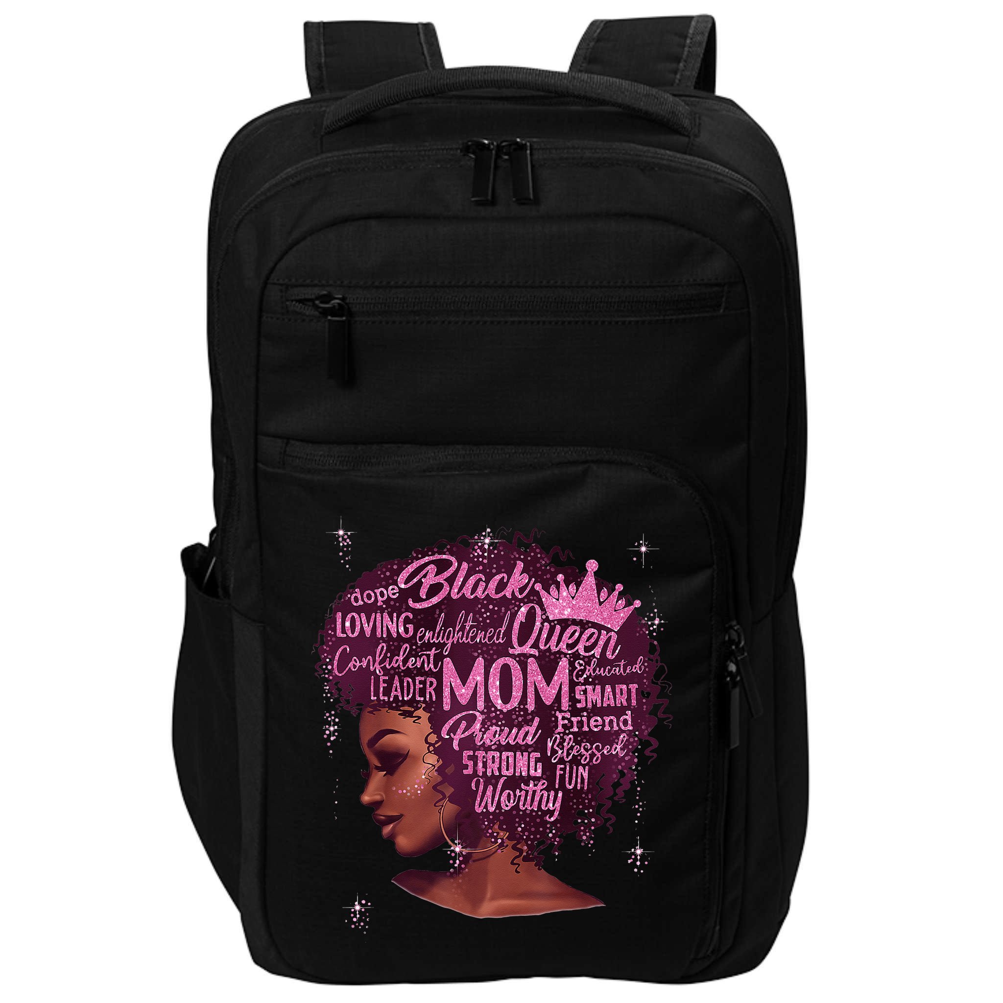 Happy MotherS Day Mom African American Impact Tech Backpack