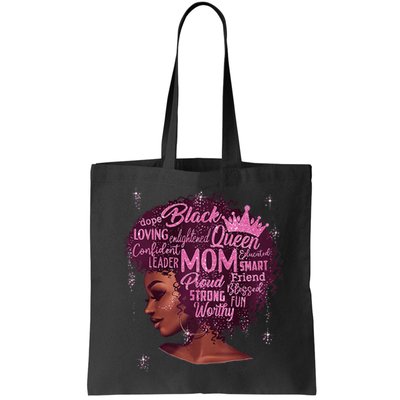 Happy MotherS Day Mom African American Bag