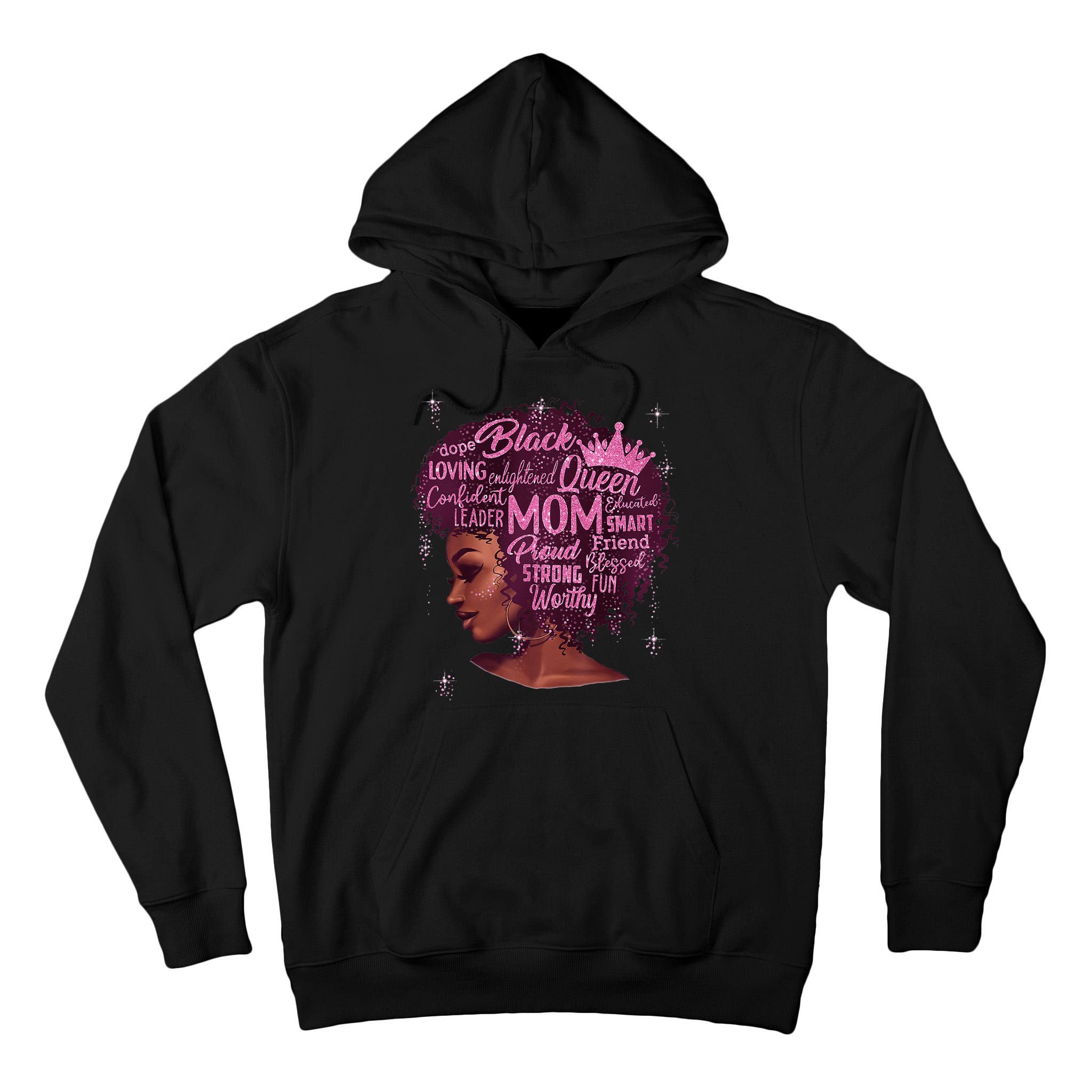 Happy MotherS Day Mom African American Tall Hoodie
