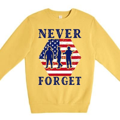 Happy Memorial Day T Premium Crewneck Sweatshirt