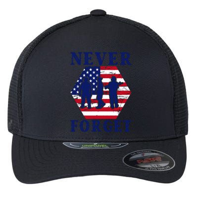 Happy Memorial Day T Flexfit Unipanel Trucker Cap