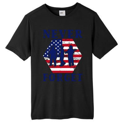 Happy Memorial Day T Tall Fusion ChromaSoft Performance T-Shirt