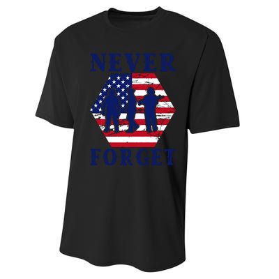 Happy Memorial Day T Performance Sprint T-Shirt