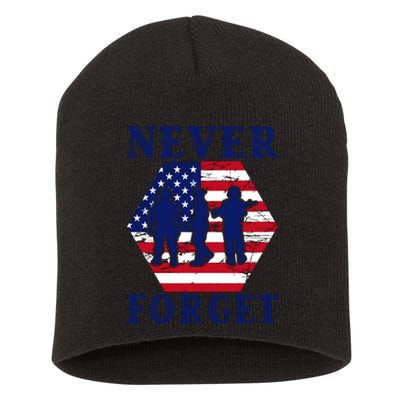 Happy Memorial Day T Short Acrylic Beanie