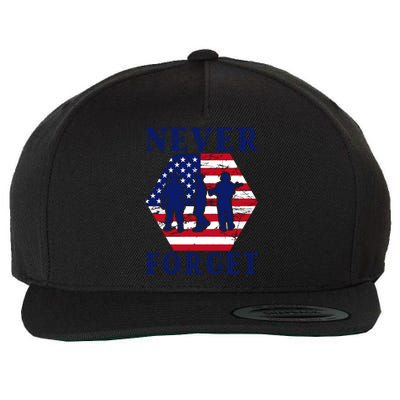 Happy Memorial Day T Wool Snapback Cap