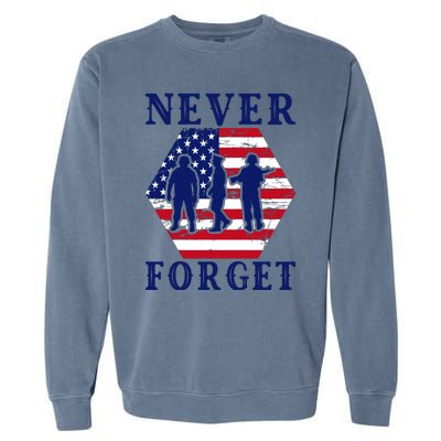 Happy Memorial Day T Garment-Dyed Sweatshirt