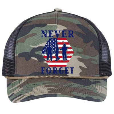 Happy Memorial Day T Retro Rope Trucker Hat Cap