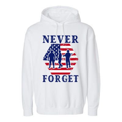 Happy Memorial Day T Garment-Dyed Fleece Hoodie