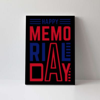 Happy Memorial Day T Canvas