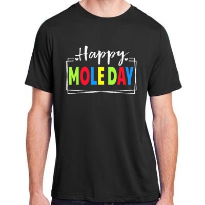 Happy Mole Day October 23rd National Mole Day Avogadro's Adult ChromaSoft Performance T-Shirt