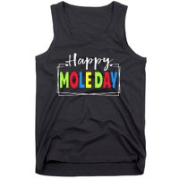 Happy Mole Day October 23rd National Mole Day Avogadro's Tank Top