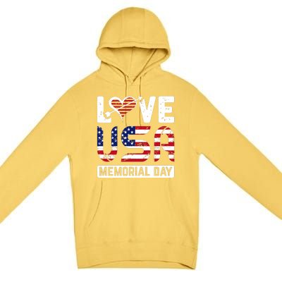 Happy Memorial Day T Premium Pullover Hoodie