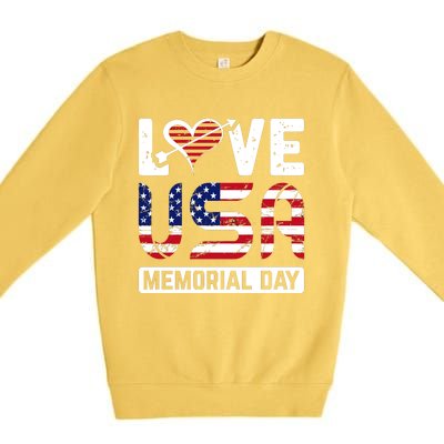 Happy Memorial Day T Premium Crewneck Sweatshirt