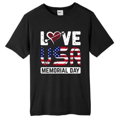 Happy Memorial Day T Tall Fusion ChromaSoft Performance T-Shirt