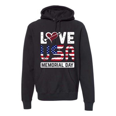 Happy Memorial Day T Premium Hoodie