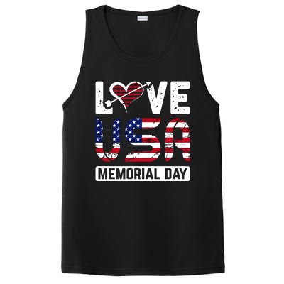 Happy Memorial Day T PosiCharge Competitor Tank