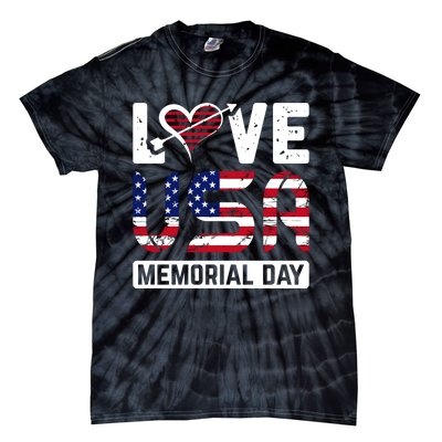 Happy Memorial Day T Tie-Dye T-Shirt