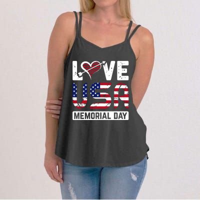 Happy Memorial Day T Women's Strappy Tank