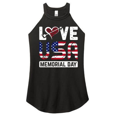 Happy Memorial Day T Women’s Perfect Tri Rocker Tank