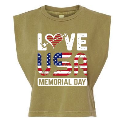 Happy Memorial Day T Garment-Dyed Women's Muscle Tee