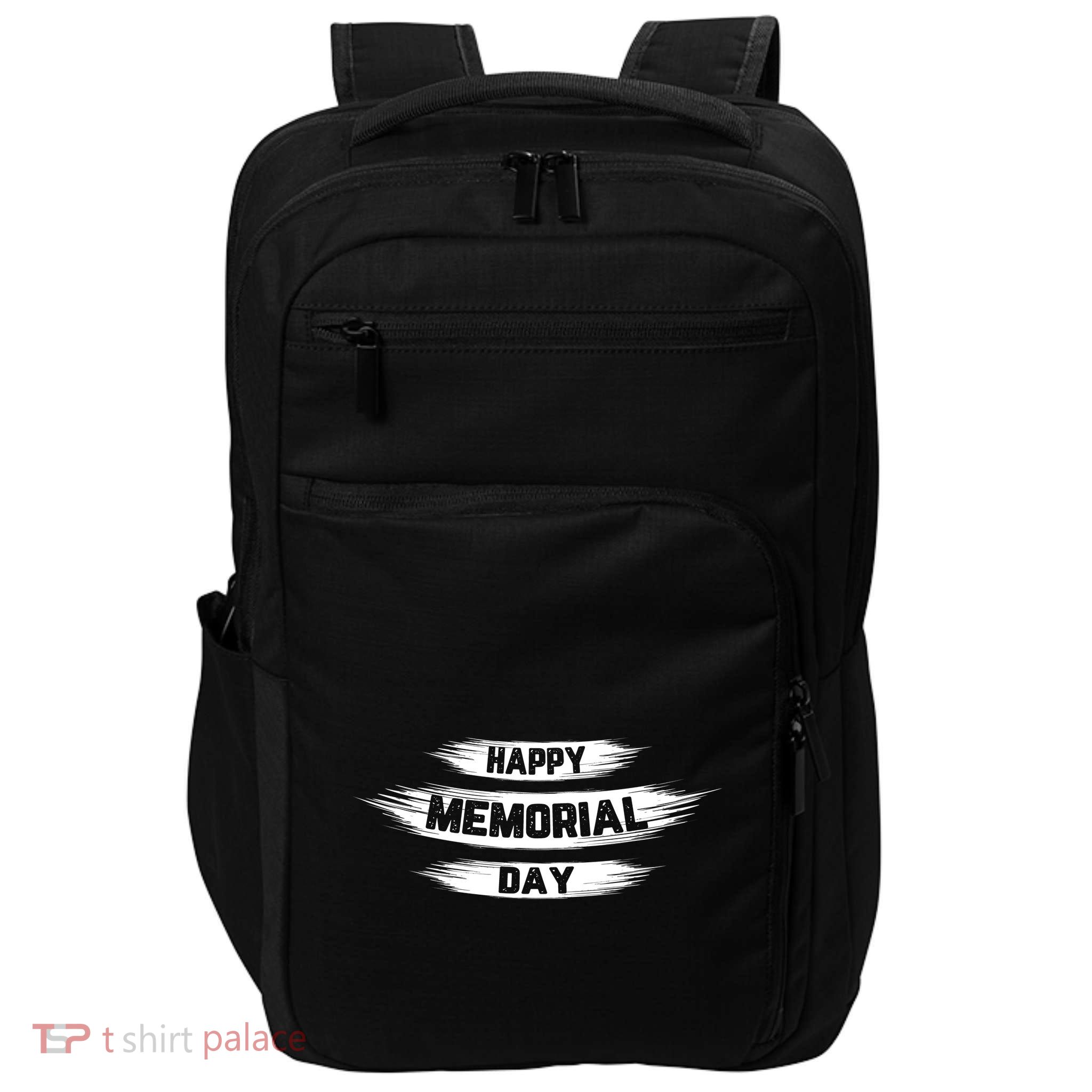Happy Memorial Day T Impact Tech Backpack