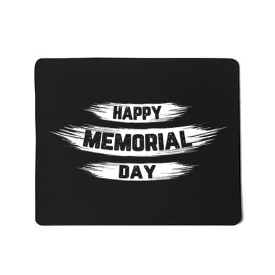 Happy Memorial Day T Mousepad