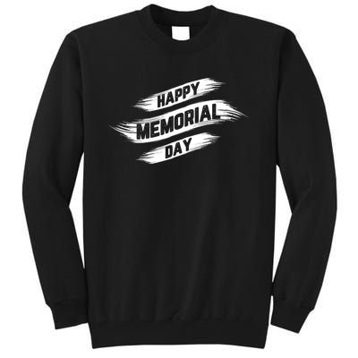 Happy Memorial Day T Tall Sweatshirt