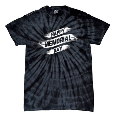 Happy Memorial Day T Tie-Dye T-Shirt