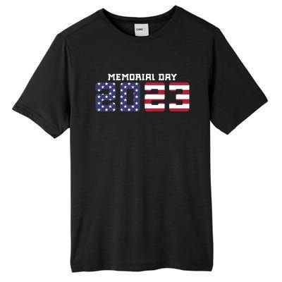 Happy Memorial Day T Tall Fusion ChromaSoft Performance T-Shirt