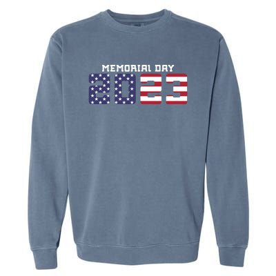 Happy Memorial Day T Garment-Dyed Sweatshirt