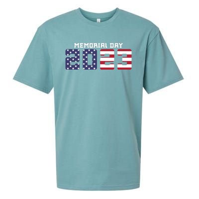 Happy Memorial Day T Sueded Cloud Jersey T-Shirt