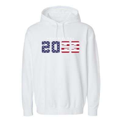 Happy Memorial Day T Garment-Dyed Fleece Hoodie