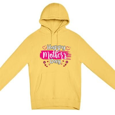 Happy Mothers Day 2024 For Women Mom Grandma Love Premium Pullover Hoodie