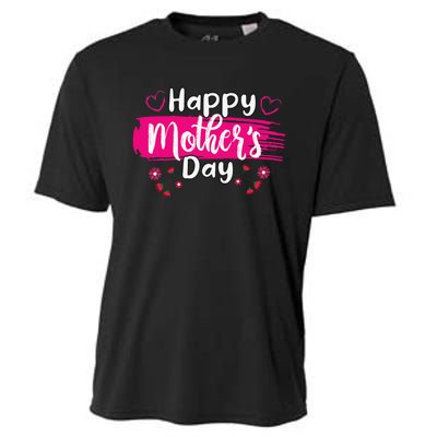 Happy Mothers Day 2024 For Women Mom Grandma Love Cooling Performance Crew T-Shirt