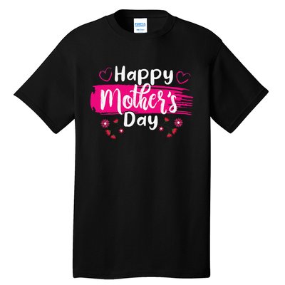 Happy Mothers Day 2024 For Women Mom Grandma Love Tall T-Shirt