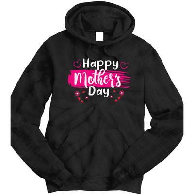 Happy Mothers Day 2024 For Women Mom Grandma Love Tie Dye Hoodie