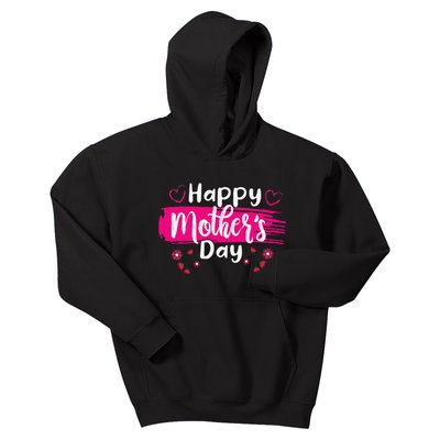 Happy Mothers Day 2024 For Women Mom Grandma Love Kids Hoodie