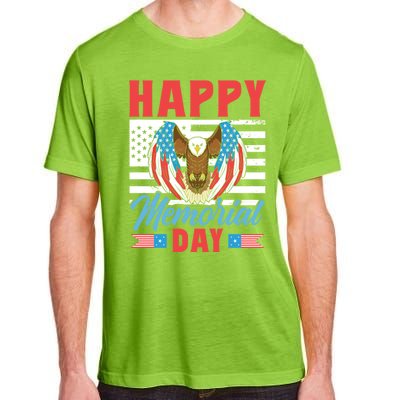 Happy Memorial Day Remembrance Military Veteran Combat Cute Gift Adult ChromaSoft Performance T-Shirt