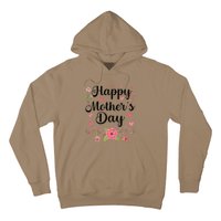 Happy MotherS Day Mommy Cute Floral Women For Mom Grandma Hoodie