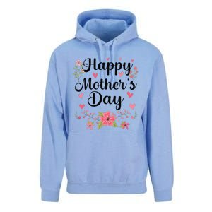 Happy MotherS Day Mommy Cute Floral Women For Mom Grandma Unisex Surf Hoodie